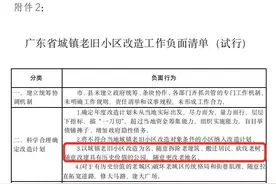 博拆迁的醒醒吧，广东发布老旧小区改造负面清单图片