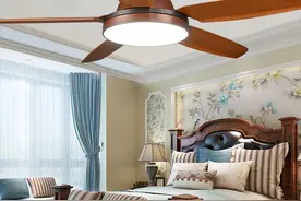 风扇灯你入手了吗，风扇灯与落地扇选哪个，看完你就明白了图片