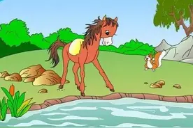 民间小故事《小马过河》图片