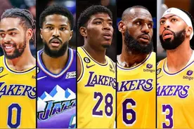 送走威少后！湖人新首发五虎出炉，身高大幅提升，板凳席超级豪华图片