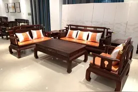 《新中式》东非酸枝 新中式 客厅组合图片