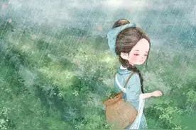 六首古诗词，写尽谷雨好春光：茶经谷雨依稀绿，花接清明次第开图片