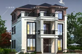 9x11米小户型的新中式三层别墅图，必将成为2022农村自建房的主流图片