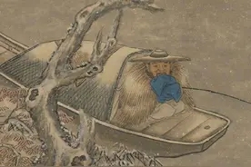 民间故事：老翁放生红鲤鱼，夜里鲤鱼托梦说，你明日别去河中钓鱼图片