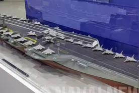 法国下一代航母，比着福建舰来造，中国的造舰经验，西方学得很快图片