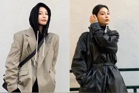 入冬了，劝你参考韩国小姐姐的穿搭，“不露腿”一样时髦洋气图片