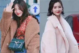 没想到：今年流行的“泰迪熊大衣”，比皮草还洋气，温暖显瘦又美图片