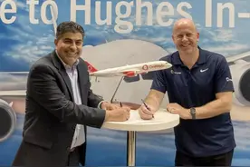 休斯与OneWeb合作，向全球航空公司推出OneWeb LEO机上解决方案图片