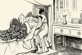 民间故事：寡妇怀孕，女儿质问原因，寡妇道出原因：你爹还活着图片