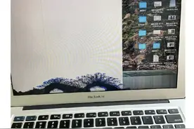 用过酒精清洁电脑屏幕的，基本GG了图片