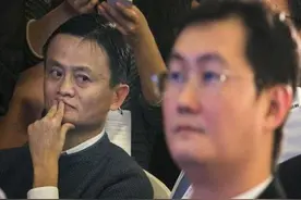 跟马云有“恩怨”的4个人，腾讯占了3个，还有一个无视马云图片