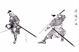 古代战场武术《辛酉刀法》图解图片