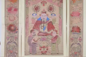 年画研藏丨菏泽财神系列写真--曹州木版年画初探之十四图片