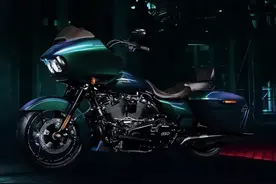 哈雷发布毒液绿版滑翔 限量188台446800元起图片