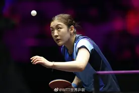 WTT澳门冠军赛：陈梦王曼昱会师女单决赛图片