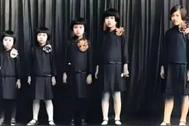 1927年，蒋英和4姐妹的合影，天生丽质，命运各不相同！图片