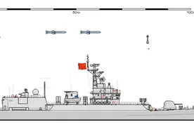 一个时代的终结，最后的053绵阳舰归来，防空导弹打了对折仅剩8发图片