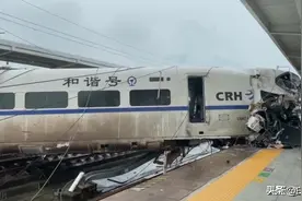 D2809动车撞上泥石堆，司机发现异常5秒内急刹，或遇到了白洞效应图片