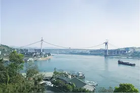 铜锣望江千帆过 山水相逢郭家沱图片