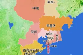 青岛环抱着一个“内海”，入口距离仅3公里，为什么不变成内湖图片