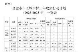 未来三年合肥拆迁改造，快来看看有没有你家图片