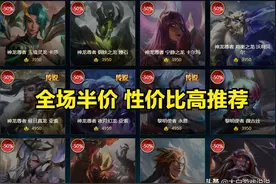 全场半价，这几款性价比较高的皮肤不容错过图片