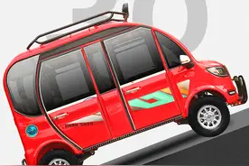 价格1万以内，这2款低价老年代步车，最大续航120公里，适合代步图片