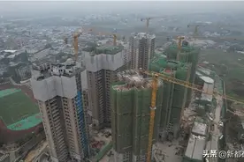 预计6月完工，新都这处安置房正火热施工图片