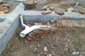 农村建房，下水道施工这些点要注意，不然容易反味图片