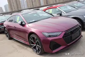 猛虎下山！200万奥迪“西装暴徒”RS7实拍！有多少人喜欢它？图片