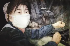 镜面光雕画画家盛焰的别样“镜画”人生图片