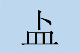 你不认识的汉字，“盐”字没有土，就变成了“盀”图片