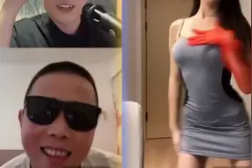 半只狐狸：跟男粉丝连麦，对方“送”上老婆和妹妹，大哥笑开花了图片