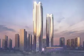 长沙又将迎来摩天双子楼，有望竞争第五城图片