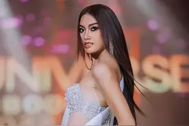 选美亚军：我也想代表柬埔寨，去国际参赛图片