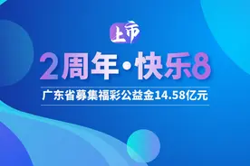 福彩“快乐8”上市2周年：广东省募集福彩公益金14.58亿元，诞生70个500万头奖图片
