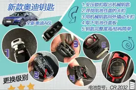 学会这招，自己更换汽车钥匙电池(附图解)#鑫双唯汽配连锁图片