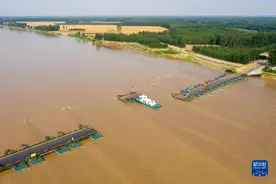 黄河浮桥为何要装了又拆？图片