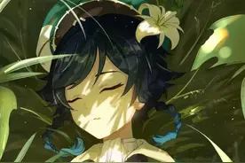 原神巴巴托斯/温迪美图「若你困于无风之地 由我来奏响高天之歌」图片