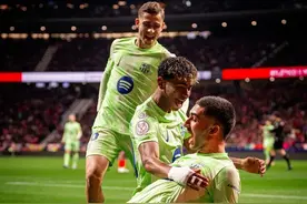 西班牙国家德比+1！巴萨两回合5比4淘汰马竞，国王杯决赛将战皇马！图片