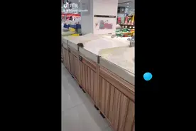 南坪一永辉超市散装大米老鼠攀爬，公司回应：已掌握情况图片