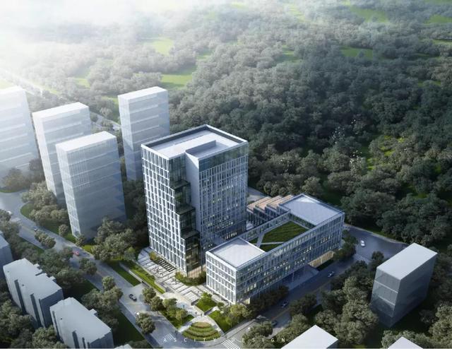 坐落于富阳核心区的一处生态数字智慧谷 / ASCITY 泛城设计