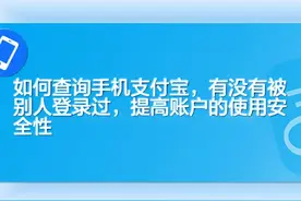 如何查询手机支付宝，有没有被别人登录过，提高账户的使用安全图片