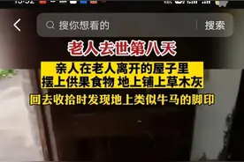 农村习俗，逝者头七会回来看家，结果发现牛马的脚印，真的有吗图片