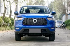 2.0T柴油引擎，实惠大5座设计，低价带四驱的大皮卡，实拍长城炮图片