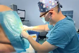 280斤超重孕妇顺利剖娩二胎宝宝图片