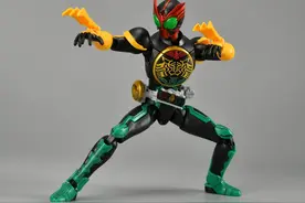 78官测：万代 FrS 假面骑士OOO(鹰虎蝗联组)图片