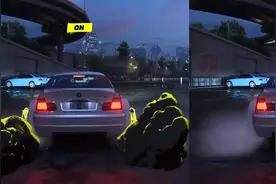 《极品飞车：不羁》关闭卡通效果演示 烟雾不夸张了图片