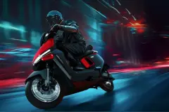 爱玛电动摩托车A7 Plus发布：最高时速65km/h，4999元起图片