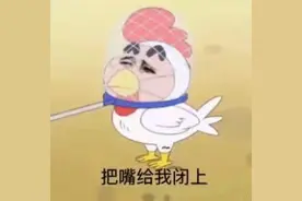 表情包：闭嘴图片